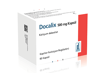 DOCALIX 500 mg 60 kapsül kutu görseli