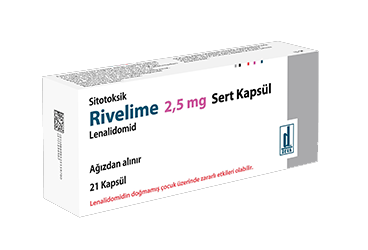 RIVELIME 2.5 mg sert kapsül (21 kapsül) kutu görseli