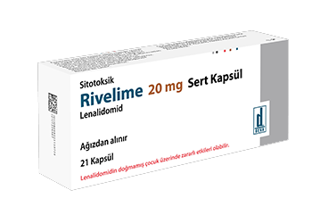 RIVELIME 20 mg sert kapsül (21 kapsül) kutu görseli