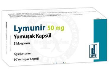 LYMUNIR 50 mg 50 yumuşak kapsül kutu görseli