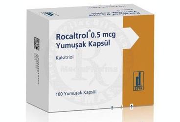 ROCALTROL 0.5 mcg 100 yumuşak kapsül kutu görseli
