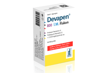 DEVAPEN 800 IU 1 flakon kutu görseli
