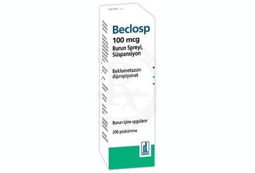 BECLOSP 100 mcg burun spreyi süspansiyonu kutu görseli