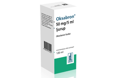 OKSABRON 50 mg 120 ml şurup kutu görseli