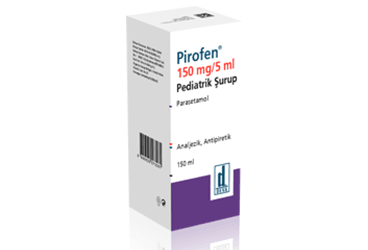 PIROFEN pediatrik 150 ml şurup kutu görseli