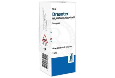 DRASOTER %0.004 göz damlası. çözelti (2.5 ml) kutu görseli
