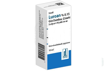 LUROAN % 0.15 göz damlası. çözelti ( 10 ml ) kutu görseli