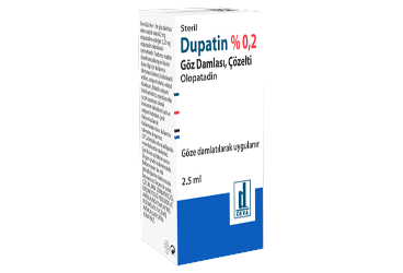 DUPATIN %0.2 steril oftalmik çözelti (2.5 ml) kutu görseli