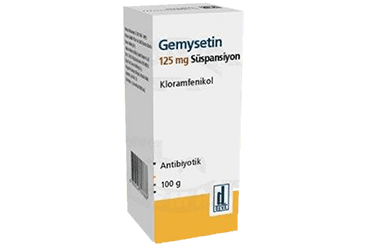 GEMYSETIN 125 mg 100 mlsüspansiyon kutu görseli