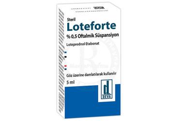 LOTEPROL %0.5 steril oftalmik süspansiyon (5 ml) kutu görseli