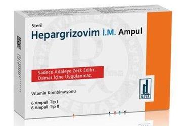 EPARGRISEOVIT 1 ml 6 ampül kutu görseli