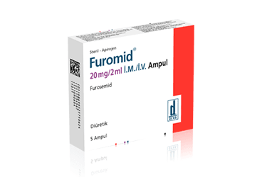 FUROMID 20 mg 5 ampül kutu görseli