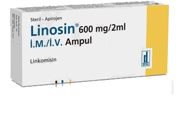 LINOSIN 2 ml 600 mg 1 ampül kutu görseli