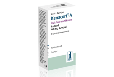 KENACORT-A IM RET. 40 mg 1 ampül {Deva} kutu görseli