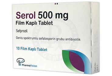 SEROL 500 mg 10 film tablet kutu görseli