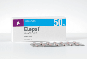 ELEPSI 50 mg 14 film kaplı tablet kutu görseli