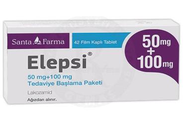 ELEPSI 50 MG+100 mg tedaviye baslama paketi (42 adet) kutu görseli