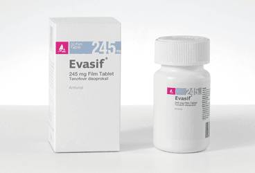 EVASIF 245 mg 30 film kaplı tablet kutu görseli
