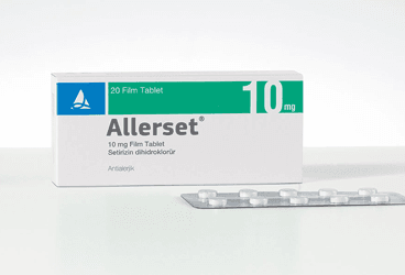 ALLERSET 10 mg 20 film tablet kutu görseli