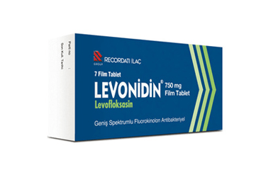 LEVONIDIN 750 mg 7 film tablet {8699530090289} kutu görseli