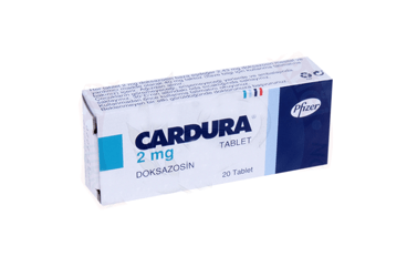 CARDURA 2 mg 20 tablet kutu görseli