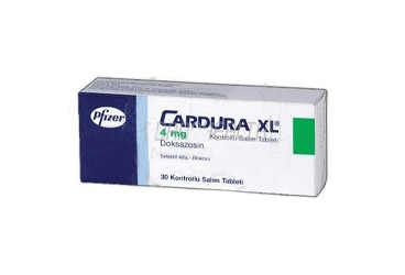 CARDURA XL 4 mg 30 kontrollü salım tableti kutu görseli