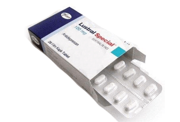 LUSTRAL SPECIAL 100 mg 28 film tablet kutu görseli