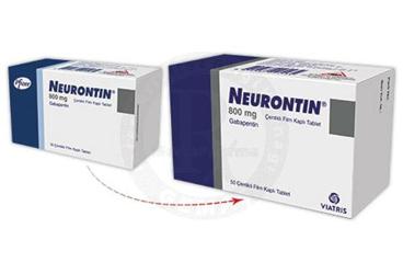NEURONTIN 800 mg 50 çentikli film tablet kutu görseli