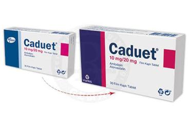 CADUET 10mg/20 mg 30 film tablet kutu görseli