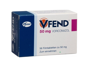VFEND 50 mg 30 film tablet kutu görseli