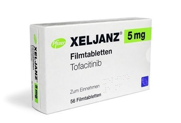XELJANZ 5 mg 56 film kaplı tablet kutu görseli