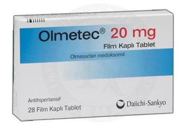 OLMETEC 20 mg 28 film tablet kutu görseli