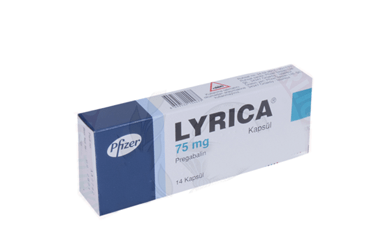 LYRICA 75 mg 14 kapsül kutu görseli