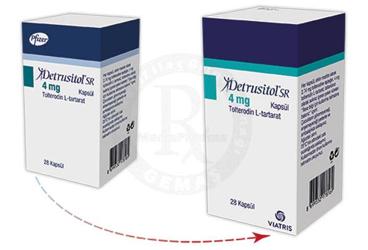 DETRUSITOL SR 4 mg 28 uzun etkili kapsül kutu görseli