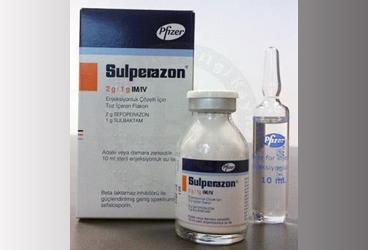 SULPERAZON 2 gr/1 gr IM/IV enj. çöz. için toz içeren flakon kutu görseli