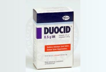 DUOCID LID.IM 500 mg 1 flakon kutu görseli