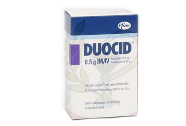 DUOCID 500 mg 1 flakon kutu görseli