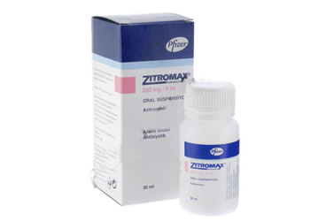 ZITROMAX 200 mg 30 ml süspansiyon kutu görseli