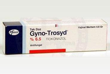 GYNO-TROSYD % 6.5 4.6 gr vaginal merhem kutu görseli