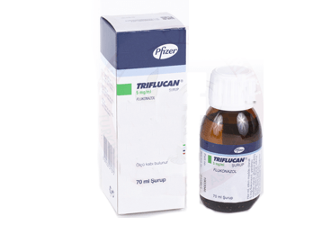 TRIFLUCAN 5 mg 70 ml şurup kutu görseli