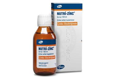 NUTRI-ZINC 100 ml şurup { Pfizer } kutu görseli