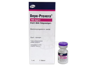 DEPO-PROVERA 150 mg/ml steril akoz süspansiyon { Pfizer } kutu görseli
