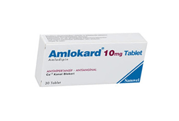 AMLOKARD 10 mg 30 tablet kutu görseli