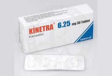 KINETRA 6.25 mg 30 film tablet kutu görseli