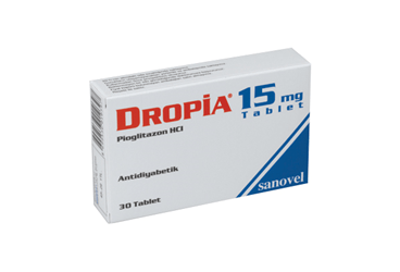 DROPIA 15 mg 60 tablet kutu görseli