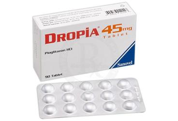 DROPIA 45 mg 90 tablet kutu görseli