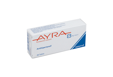 AYRA 8 mg tablet (90 tablet) kutu görseli