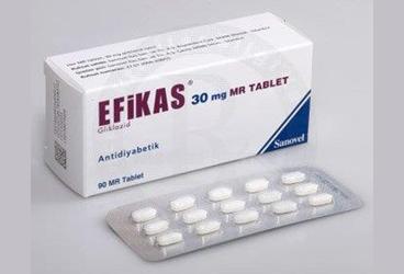 EFIKAS MR 30 mg 90 tablet kutu görseli