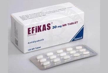 EFIKAS MR 30 mg 120 tablet kutu görseli