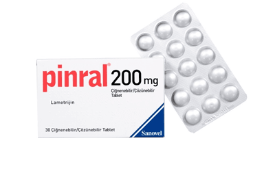 PINRAL 200 mg 30 çiğnenebilir/çözünebilir tablet kutu görseli